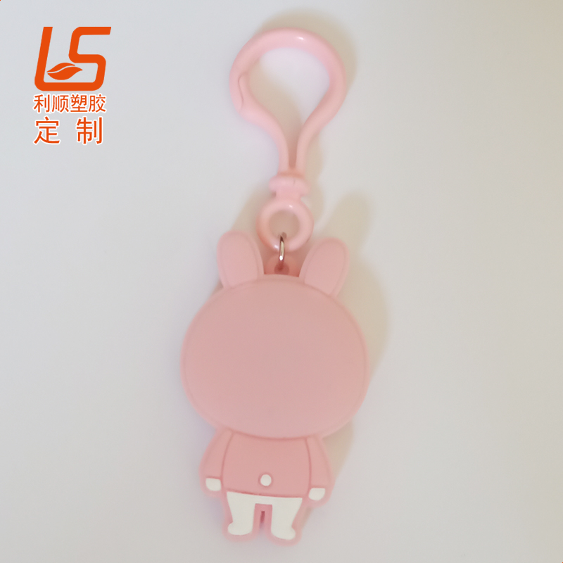 硅膠發(fā)光公仔LED背包警示燈LED背包的鑰匙扣 (3)