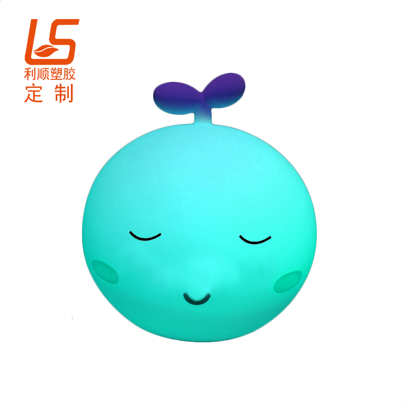 定制硅膠LED夜燈 聲控LED硅膠燈