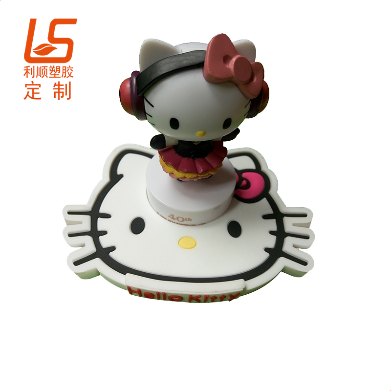 定制軟膠車(chē)載立體公仔擺件