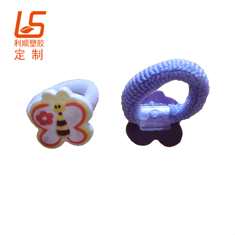 PVC軟膠卡通發(fā)繩